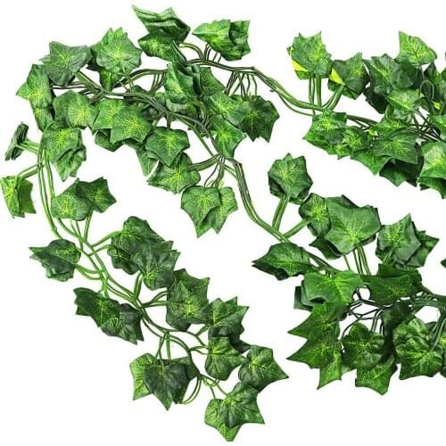 2.5M Wedding Decoration Hanging Artificial Ivy Leaf Garland Plant Vine Foliage Garden Party Supplies Greenery ramas de trigo