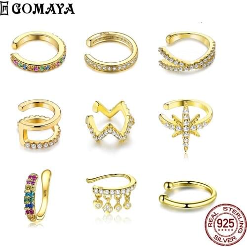 GOMAYA Women's Gold Earrings