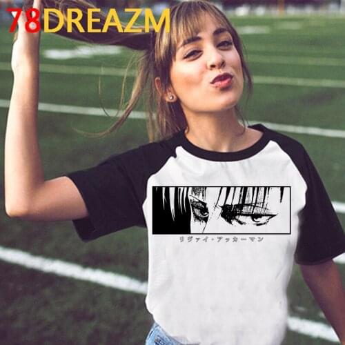 Attack on Titan Titans Attack t-shirt women couple vintage print casual harajuku kawaii summer top ulzzang aesthetic