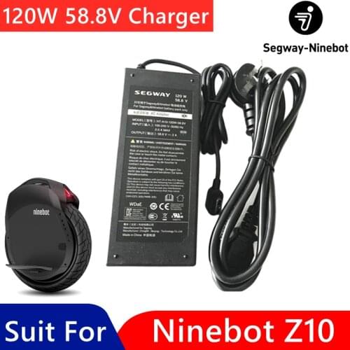 Original 120W 58.8V Charger For Ninebot One Z10 Z6 Self Balance Smart Electric Scooter Unicycle Skate Hoverboard Accessories