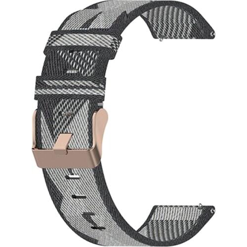 22MM Nylon Watch Band for Huawei Watch GT2 PRO for Honor Magic Watch2 46mm Wristwatch Band Strap Bracelet Belt