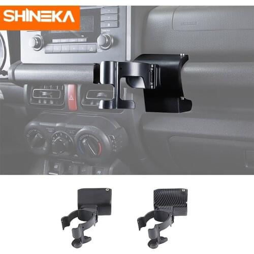 SHINEKA Universal Bracket Accessories For Suzuki Jimny Car Mobile Phone Bracket Drink Cup Holder Stand For Suzuki Jimny 2019