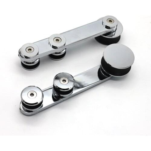 Glass door sliding fittings sliding door hanging wheels stainless steel sliding wheels
