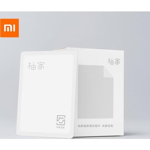 Xiaomi Mijia Phone Mirror Screen Clean 15pcs in 1 Pack Wet Wipes Pack LCD Screen Dust Removal for Smart Phone Notebook Computer