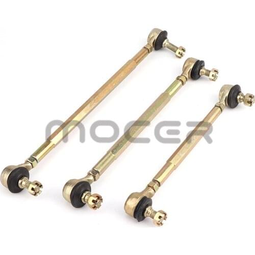 1 Pair 300mm 310mm 320mm 330mm M10 ATV Tie Rods Kits Fit Ball Joint for China Chinese ATV Quad Bike Parts