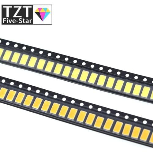 200pcs 5630/5730-CW/WW 0.5W-150Ma 50-55lm 6500K White Light SMD 5730 5630 LED 5730 diodes (3.2~3.4V)
