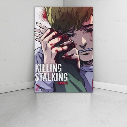 Comic Book Anime Poster Killing Stalking Poster Decorative wall Art Living Room Decor Posters canvas print декор комнаты