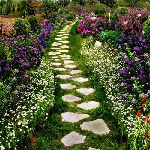 Beibehang Custom 3D photo floor painting wallpaper PVC adhesive wear non-slip Self-adhesive comes Wall paper Mural floor sticker