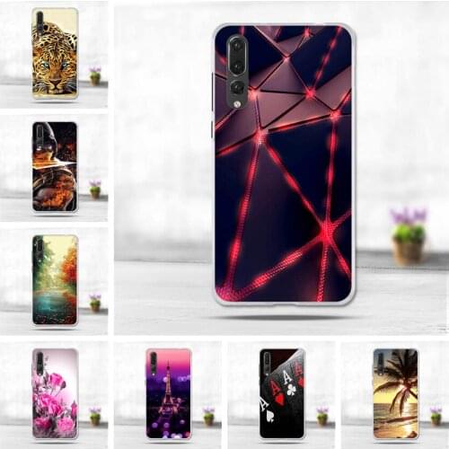 For Huawei P20 Pro Case Silicon Soft TPU Back Cover Case For huawei p20 Plus Protect Phone Bags For Huawei P20 Pro case 6.1"
