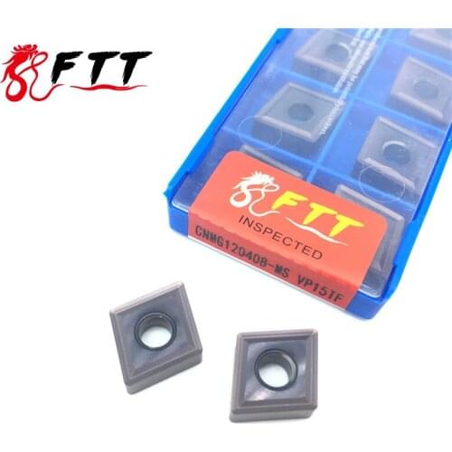 CNMG120408 MS VP15TF External Turning Tools Carbide insert High quality Lathe cutter Tool Tokarnyy turning insert