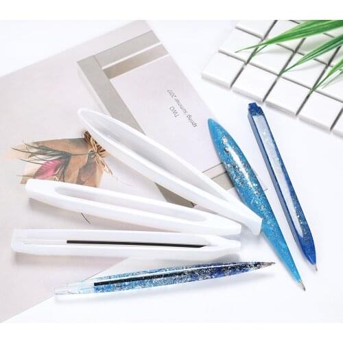 DIY Ballpoint Pen Silicone Mold for UV Resin Handmade Stationery for Child