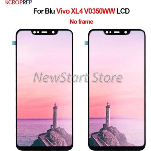 For Blu Vivo XL4 XL 4 V0350WW LCD Display Touch Screen Digitizer Assembly Replacement 100% Tested 6.2" For Blu Vivo XL 4 lcd