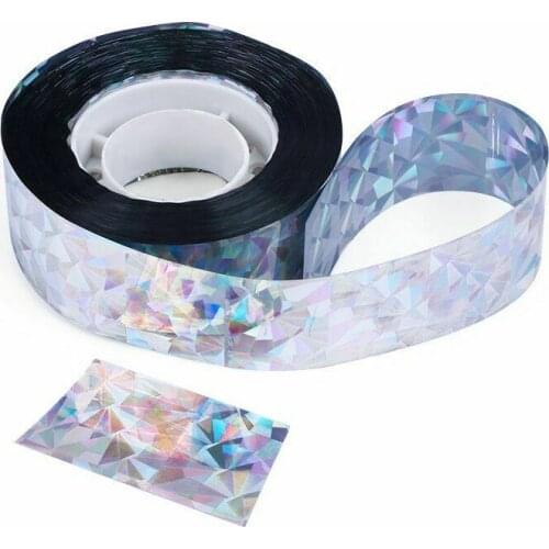Bird Scarer Dual Sided Reflective Tape 45/90M Anti Bird Repellent Tape Garden Orchard Fox Pigeons Repeller Pest Control Supplies