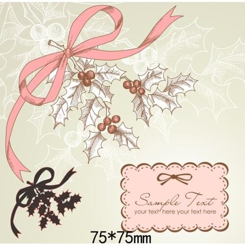 75*75mm FRUIT TREE BRANCH New Metal Cutting Dies for decor card DIY Scrapbooking stencil Paper Album template Dies