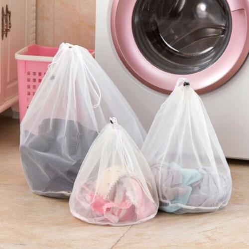 Reusable Mesh Produce Underwear Bag Washable Eco-Friendly Bag for Grocery Fruit Vegetable Organizer Pouch Kitchen Storage Tool
