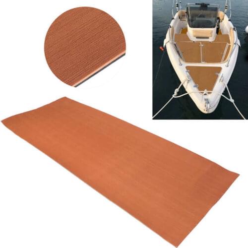 EVA Foam Boat Flooring Mat Non-Skid Self Adhesive Decking Pad for Marine Yacht RV 90 x 240cm