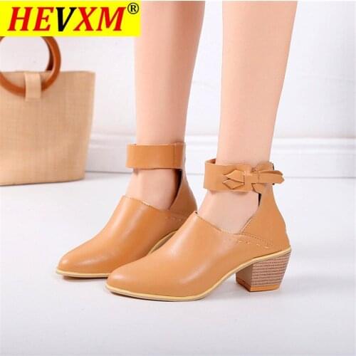 2021 New Chic Summer Women Shoes Retro Back Zipper Ankle Boots Female PU Leather Sexy Hollow High Heel Casual Botas Plus Size 43