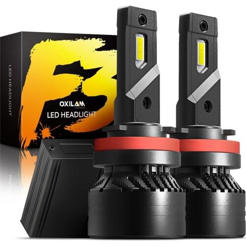 OXILAM F3 Headlight 9005 HB3 Led Bulb Canbus H8 H9 H11Auto Led Lamps 12V 9006 HB4 Led 6000K For Mazda 3 6 Gh Gg Cx3 Cx5 Cx30