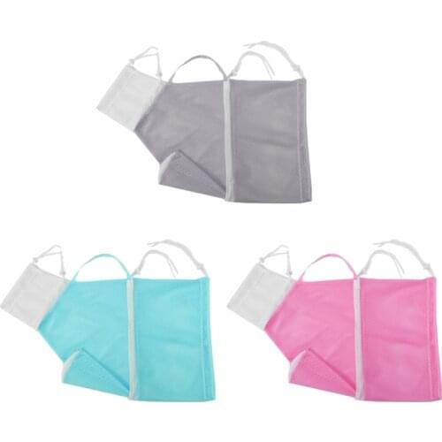 Portable Cat Grooming Restraint Bag Pet Durable Bath Washing Shower Net Adjustable Multifunctional Breathable Anti-Bite