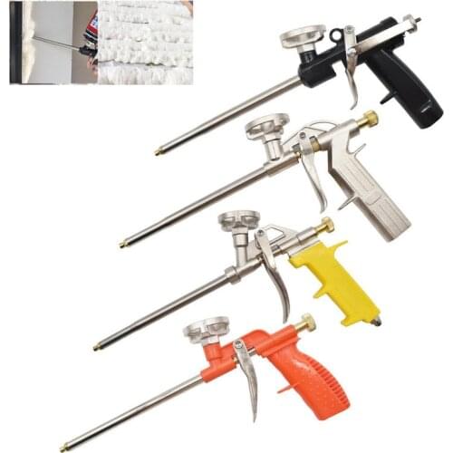 Heavy Duty PU Foam Gun Manual Expanding Spray airbrush DIY dispenser Insulating Applicator Bubble Glue Gun Caulking repair Tool
