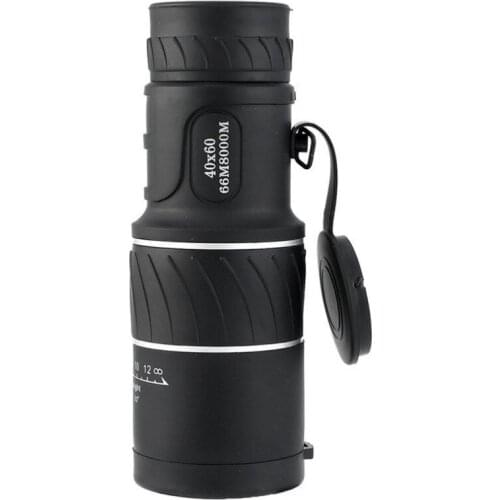 Telescope Panda Day & Night Vision 40x60 HD Optical Monocular Hunting Camping Hiking Outdoor Telescope