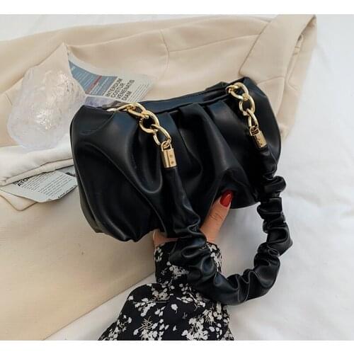 Tends Womens PU Leather Crossbody Bag with Short Handles Summer Fashion Chain Shoulder Purses and Handbags Blue Yellow