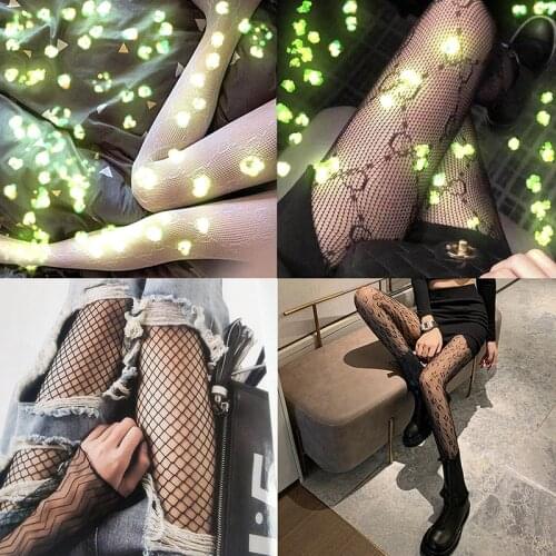 Womens Fashion Sexy Hollow Out Black Tights Stocking Fishnet Stocking Club Party Pantyhose Stockings Fishnet Stockings