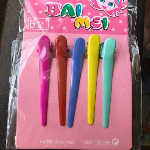 5 PCS Mix Color Barrette Baby Hair Clip Cute Flower Solid Cartoon Handmade Resin Children Hairpin Girl Hair Clip Accessories