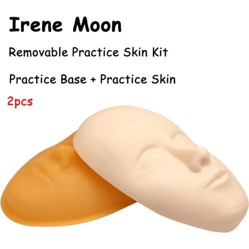 5D Microblading Eyebrow Tattoo Practice Skin Kit Removable Practice Skin Reusable Practice Base Permanent Makeup Tattoo Supplies