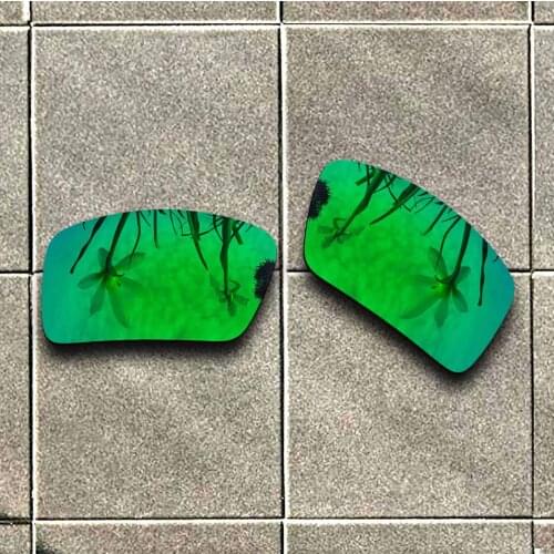 Emerald Green Polarized Sunglasses Replacement Lens for-Oakley DOUBLE EDGE Frame 100% UV Protection Good Fitness