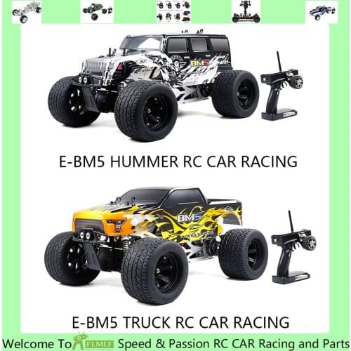 1/5 ROFUN E-BM5 Brushless Motor Hummer & Truck 2WD Model on-Road Racing Radio Remote Control RC Car Toys for ROVAN Big Monster