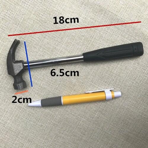 Claw Hammer Household Safety Hammer Multi-function Hammer Small Iron Hammer Special for Traceless Nail ALI88