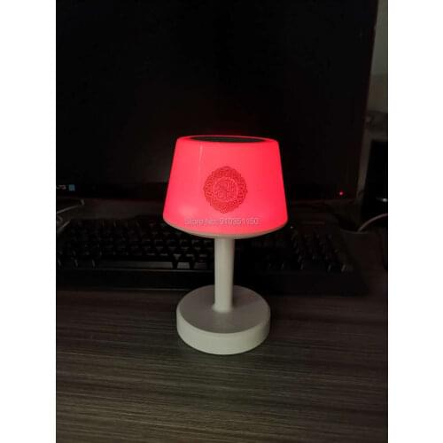 Muslim Koran player Bluetooth speaker light 16 color light prayer clock tap light function bedside stereo