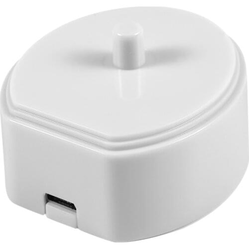 Electric Toothbrush Usb Portable Charger Charging Cradle Dock for Philips Hx6730 Hx6721 Hx3216 Hx3226 Hx6616 Hx3120(White)