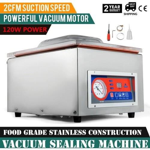 Commercial Kitchen Food Chamber Tabletop Seal Vacuum Packaging Machine Seal Bar