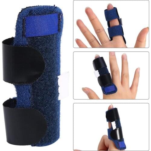 Adjustable Pain Relief Trigger Finger Fixing Splint Straighten Brace Sprain Dislocation Fracture Finger Splint Corrector Support