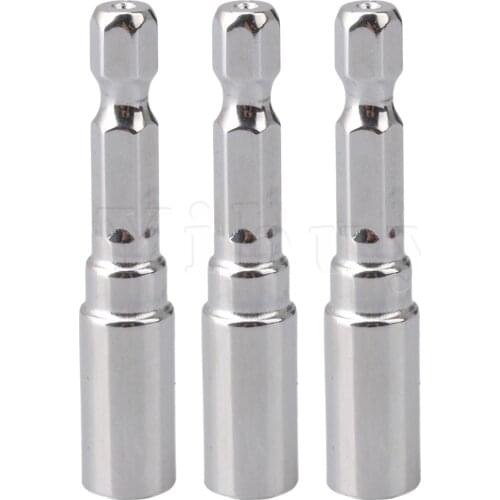 Yibuy 3x Diameter 10MM Silver Alloy Steel Adjusting Tuning Key for Drum