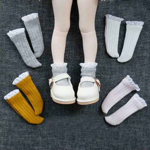 1/6 BJD baby doll accessories lady knitting spot lace socks