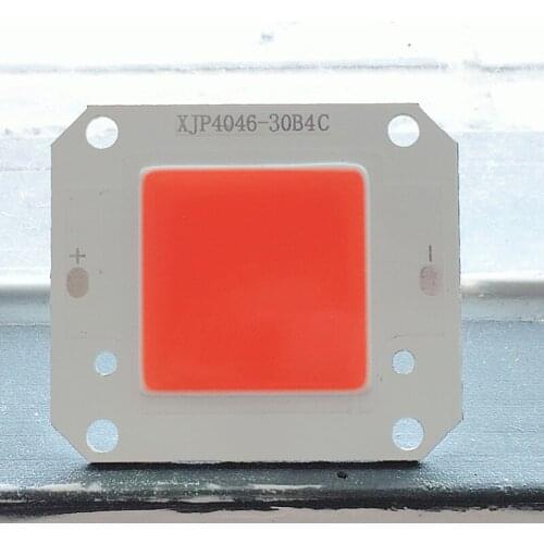 100 PCS DC12V 400-840nm Alta Powe 50 W COB espectro Completo LEVOU Crescer Luz para hidroponia