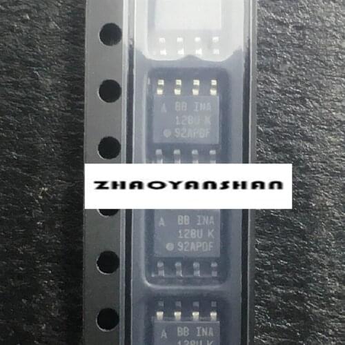 100pcs X INA128U INA128 NEW SOP8 Free Shipping