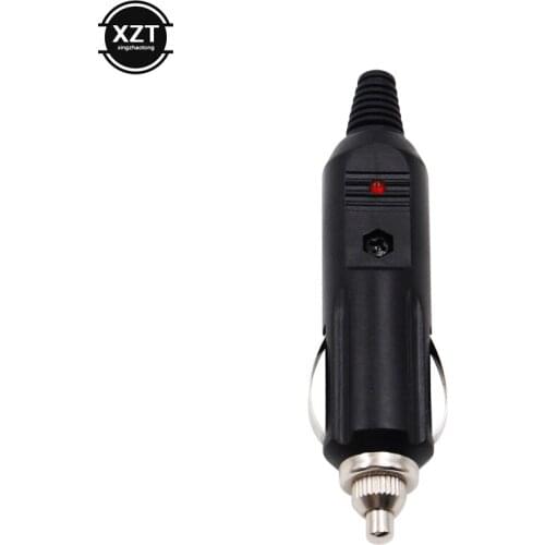 5PCS 12V High Power Male Car Cigarette Lighter Socket Plug Connector With LED High Heat Resistance & High Temperature Resistance