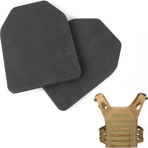 2pcs Airsoft Tactical Vest Soldier Gear EVA Body Carrier Vests SAPI Shock Plate Dummy Foam Hunting Vest 2cm Armor Plates
