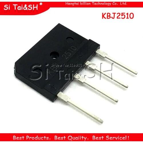 5PCS KBJ2510 GBJ2510 25A 1000V BRIDGE RECTIFIER new and original IC