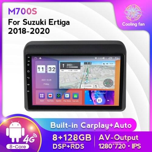 Car GPS Navigation radio IPS DSP Android 10 for Suzuki ERTIGA 4G LTE auto stereo player Built-in carplay 2din 8core