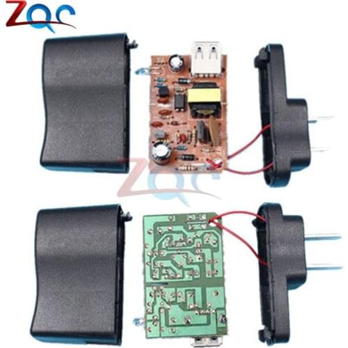 US Plug Adapter AC-DC 220V to 5V 800mA lighting transformers Power Supply Adapter Converter Charger For LED Strip light DIY Kit