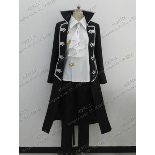 Anime! Pandora Hearts Gilbert Nightray Handsome Uniform Cosplay Costume Halloween Suit Custom-made Any Size Free Shipping