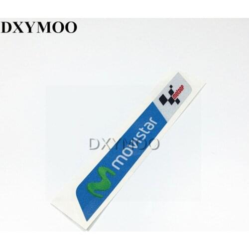 Car Stickers Motorcycle Helmet Sticker Car Styling Vinyl Decal for Moto GP Track Racing Sponsor Movistar