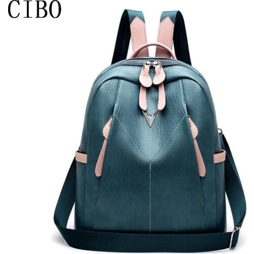 Brand luxury bags for women backpack high quality ladies backpack 2020 new fashion Simple youth girl bag travel bag 4 colors