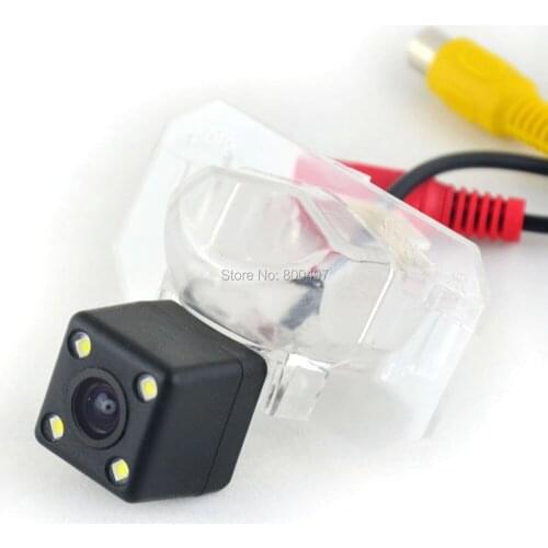 CCD HD Car Rear View Reverse Camera Backup Parking Assistance Night Vision Waterproof IP67 Camera for Honda Fit CR-V Crosstour