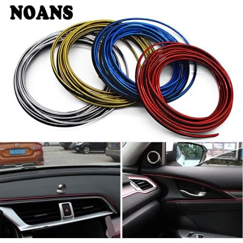 5M DIY Car Decoration Plated Trim Strip For Chevrolet Cruze Captiva Ford Focus 2 3 Fiesta Mondeo mk4 Ranger Fusion Ka 2018 2019